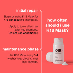 K18 leave in mollecular repair mask