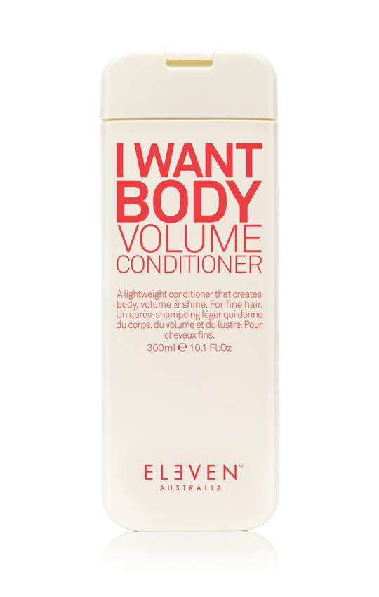 I want body volume conditioner